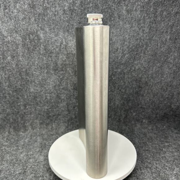 Large Stainless Steel Flask 11" Novelty Santa Naughty Nice I Can Explain Humor - Picture 4 of 9